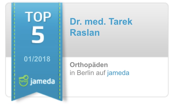 Dr Raslan orthopäde Berlin Top 15 2018 